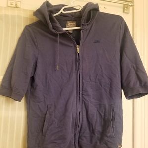 Root short sleeve hoodie